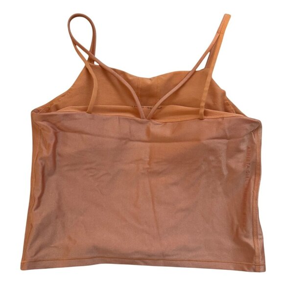 ATHLETA  Girl Simone Tank Top Orange "Because I Can"XXL/16 - Picture 1 of 7